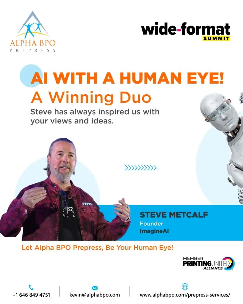 ai with human eye - alpha prepress