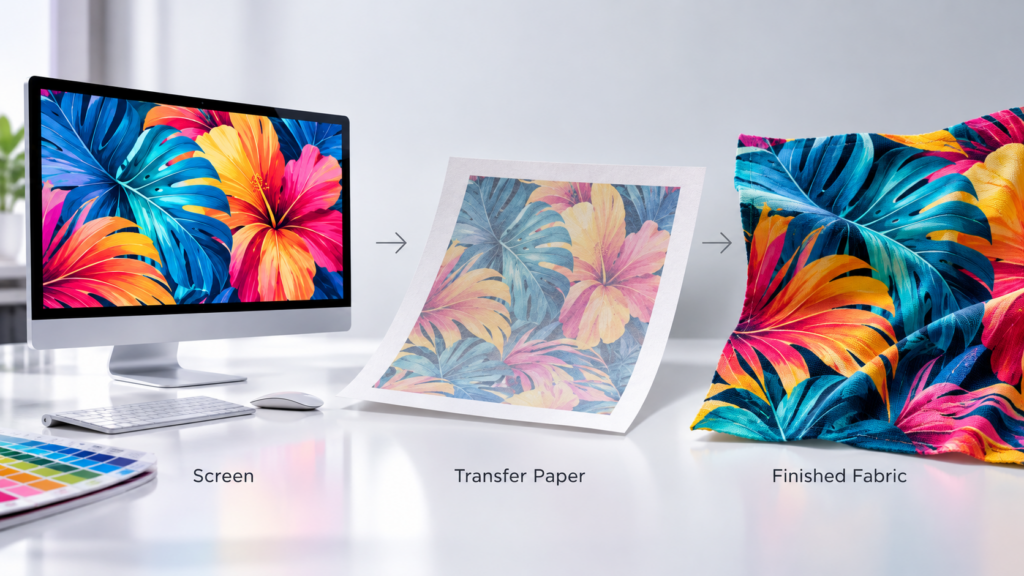 Color Management for Dye-Sublimation: Why Screen Colors Shift on Textile
